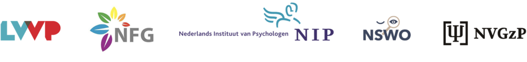 Aangesloten bij LVVP, NFG, NIP, NSWO en NVGzP