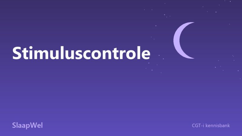 Wat is stimuluscontrole: definitie en werkwijze